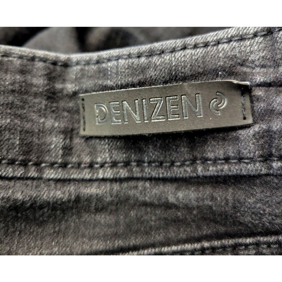 Denizen Levis Modern Distress Ankle Jeans Womens 29 Denim Black Stretches Casual - Picture 3 of 14